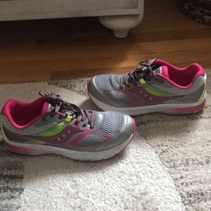 Girls Saucony running shoes